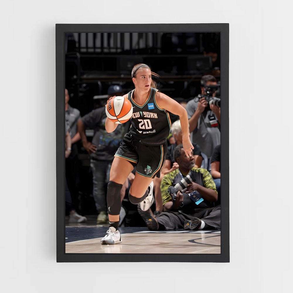 Poster Fast Break Sabrina – affiche Basketball (vue 2)